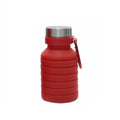 550ML Portable Collapsible Water Bottle BPA Free Leak Proof Silicone Reuseable Outdoor Camping Foldable Sport Water Bottles