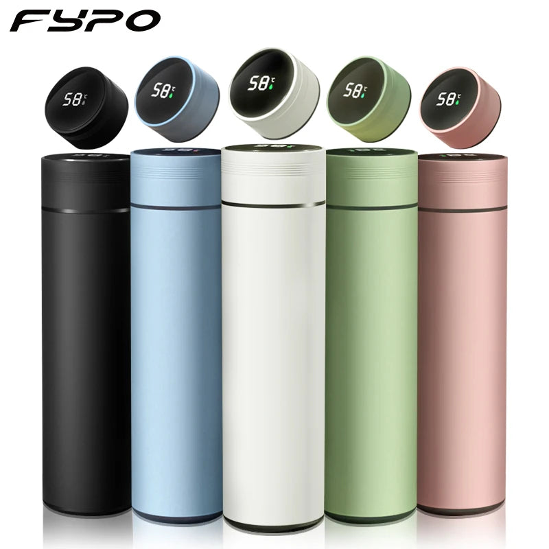 Intelligent Thermos Cup Stainless Steel Thermos Temperature Display Smart Water Bottle Vacuum Flasks Coffee Cup Christmas Gifts